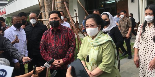 Nasihat Megawati ke Erick Thohir: Fakta Sejarah Harus Terus Digulirkan di Sarinah