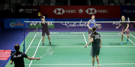 Persiapan Latihan Atlet Bulu Tangkis Jelang Indonesia Open 2022