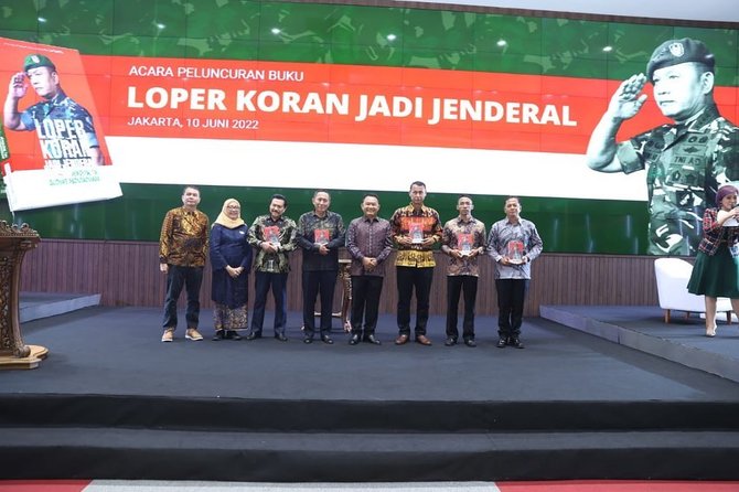 kasad dudung luncurkan 039loper koran jadi jenderal039