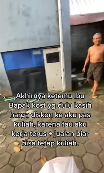 pria ungkap dermawannya bapak kost saat kuliah diberi diskon sampai dipinjami uang