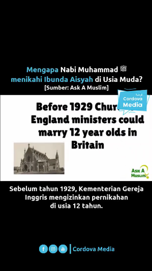 jawaban cerdas mengapa nabi muhammad saw menikahi aisyah di usia muda