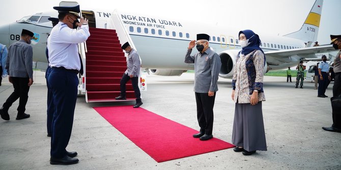 Terbang ke Bangka Belitung, Wapres akan Buka Kongres Halal Internasional 2022