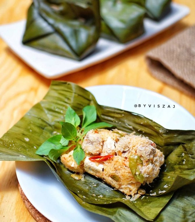 resep botok tahu tempe