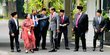 Senyum Para Ketua Umum Parpol Jelang Pelantikan Menteri dan Wamen Baru
