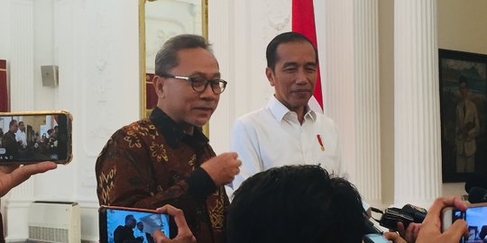 Cerita Zulkifli Hasan Ditunjuk Jokowi Jadi Mendag Kurang Dari 24 Jam
