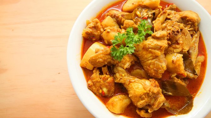 ilustrasi kare ayam