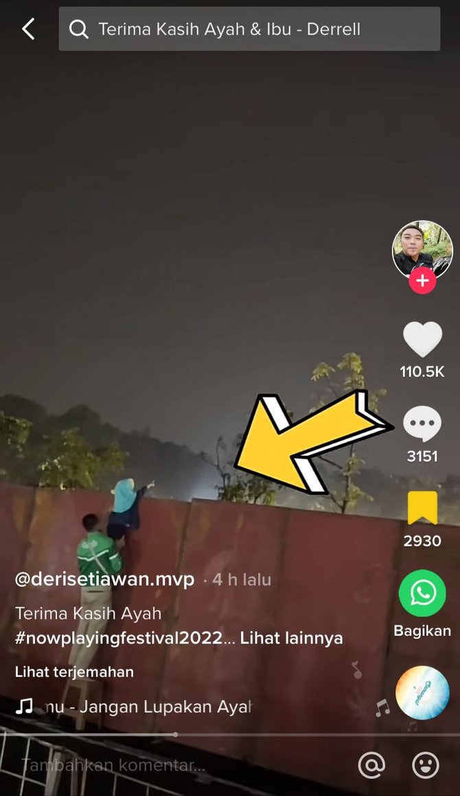 perjuangan ayah angkat anak nonton konser