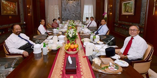 PDIP soal Makan Siang Ketum Partai dengan Jokowi: Evaluasi Sistem Politik