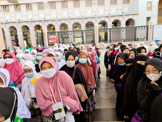 sabar menjemput berkah di raudhah