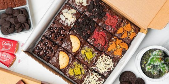 Joy Food Produk Tawarkan Fudgy Brownies Mini Unik, Bebas Pilih Topping Sendiri!