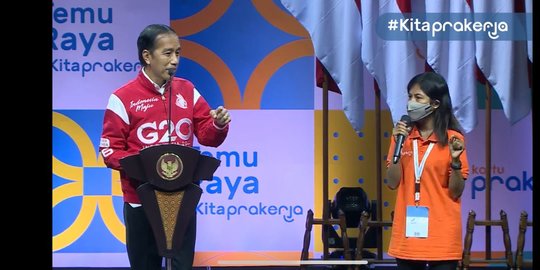 Temui Alumni, Jokowi Cerita soal Kartu Prakerja yang Diluncurkan Saat Pandemi