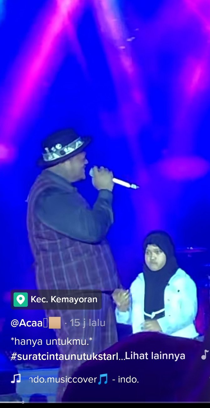 4 momen virgoun bawakan lagu starla sang putri ikut ke panggung