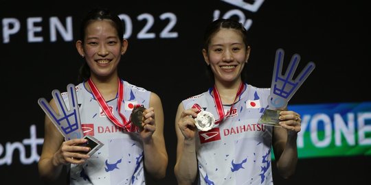 Ganda Putri Jepang Juara Indonesia Open 2022