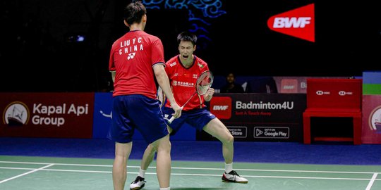 Ganda Putra China Liu Yu Chen-Ou Xuan Yi Juara Usai Kalahkan Korea Selatan