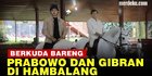 VIDEO: Momen Menarik Prabowo Ajari Gibran Menunggang Kuda di Hambalang