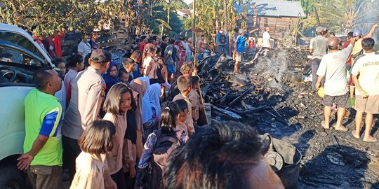 5 Rumah di Muratara Dilalap Si Jago Merah, Uang Rp250 Juta Ikut Terbakar