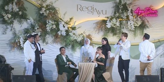 5 Potret Wedding Anniversary Ayu Dewi & Regi Datau ke-10, Bertabur Bintang