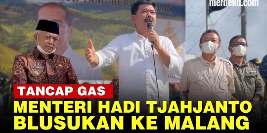 VIDEO: Tegas Menteri Hadi Tjahjanto Galak Bicara Mafia Tanah saat Dialog Bareng Warga