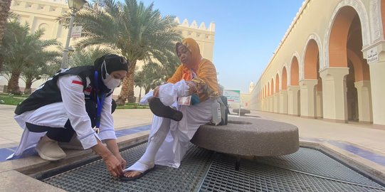 Keramahan Para Srikandi Bir Ali, Lepas Tamu Allah Menuju Makkah