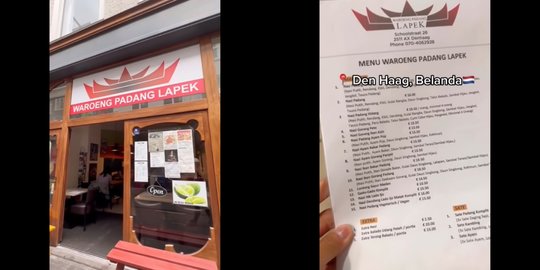 Di Belanda Ada Rumah Makan Padang, Sekali Makan Harganya Sampai Jutaan Rupiah