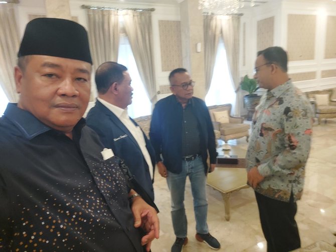 taufik kumpul bareng kader nasdem dan anies baswedan