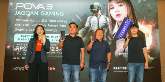 Tecno Pova 3 Dirilis, Dibanderol Rp 2 Jutaan