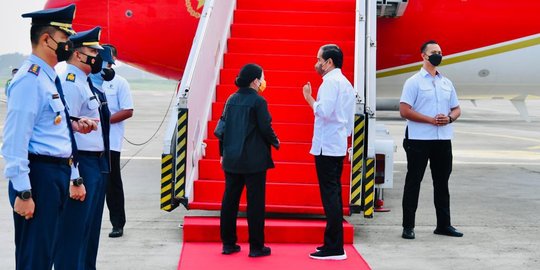 Dikawal Puan Maharani, Jokowi Kunker ke Kaltim
