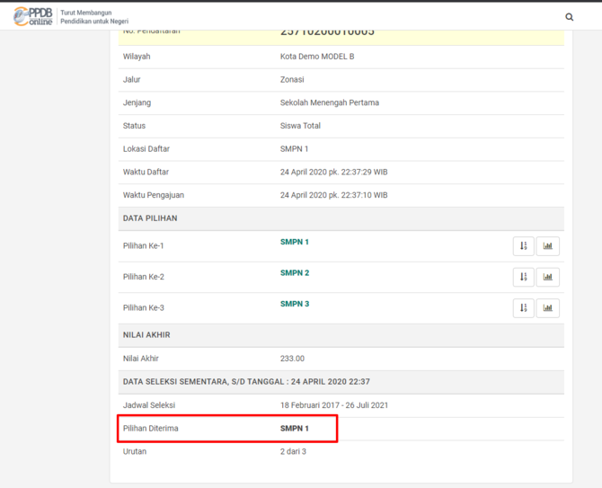 Cara Pendaftaran PPDB Online Model B Plus Beserta Langkah Melihat Hasil ...