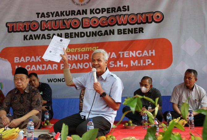 gubernur jawa tengah ganjar pranowo