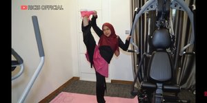 Potret Ria Ricis Jalani Olahraga di Usia Kehamilan 33 Minggu, Gerakannya Bikin Ngeri