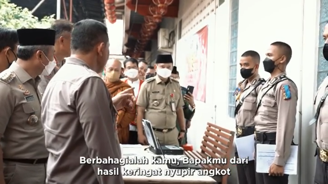 anak sopir angkot depok dipuji irjen fadil imran