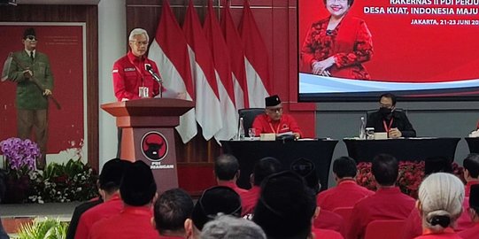Alasan PDIP Pilih Ganjar Baca Hasil Rakernas PDIP Poin Capres Hak Megawati