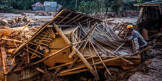 Parahnya Dampak Terjangan Banjir Bandang di Bogor