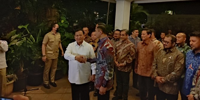 Soal Koalisi dengan Demokrat, Prabowo: Kalau Saya Cerita Gak Seru