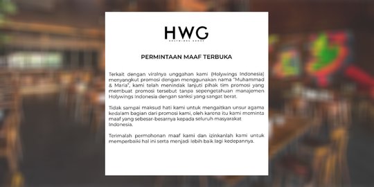 GP Ansor akan Geruduk Holywings Medan Buntut Kasus Miras 'Muhammad dan Maria'