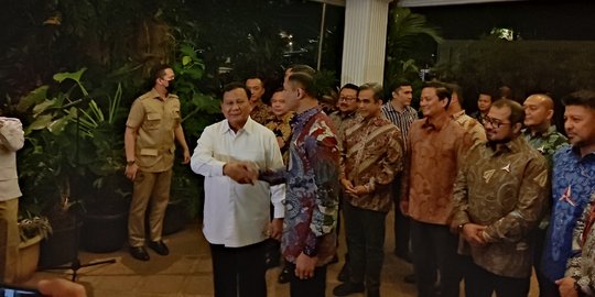 Hasil Lengkap Pertemuan Prabowo dan AHY di Kertanegara