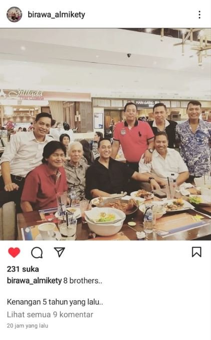 panglima tni jenderal andika bersama 7 saudara laki lakinya