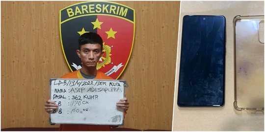 Usai Copet HP di Bar Kuta, Residivis Lintas Jawa-Bali Ditangkap Polisi