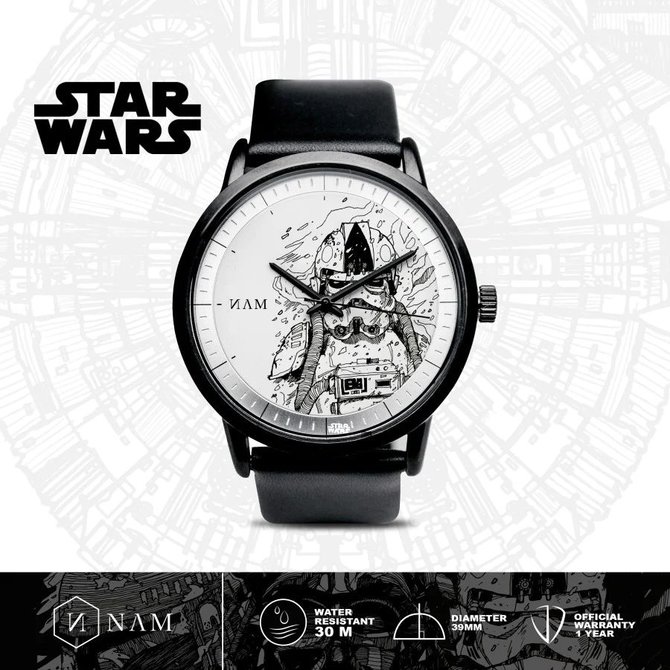 jam tangan merek lokal nam watches merilis produk baru hasil kolaborasi bersama star wars