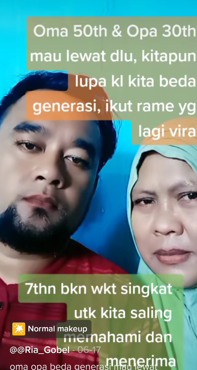 viral kisah menantu lebih tua 3 tahun dari mertua jadi sorotan warganet