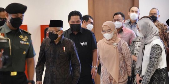 Ma'ruf Amin: Sarinah Baru Buat UMKM Naik Kelas