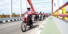 Komunitas Bikers Honda CRF150L Dukung Delvintor di MXGP Samota, NTB