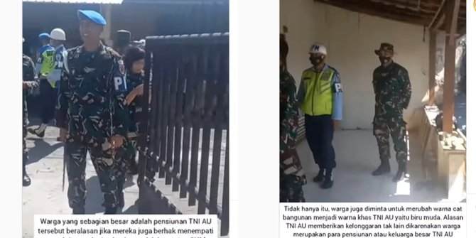 Geger TNI AU Padamkan Listrik saat Kosongkan Rumdis Pensiunan, Ternyata Ini Alasannya