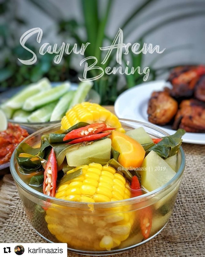 sayur asem bening