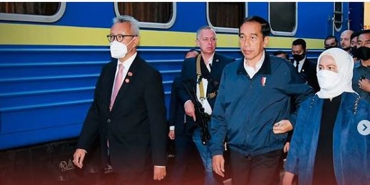 Penampakan 'Kereta Luar Biasa' Bawa Jokowi ke Ukraina, Biasa Dipakai Pemimpin Negara
