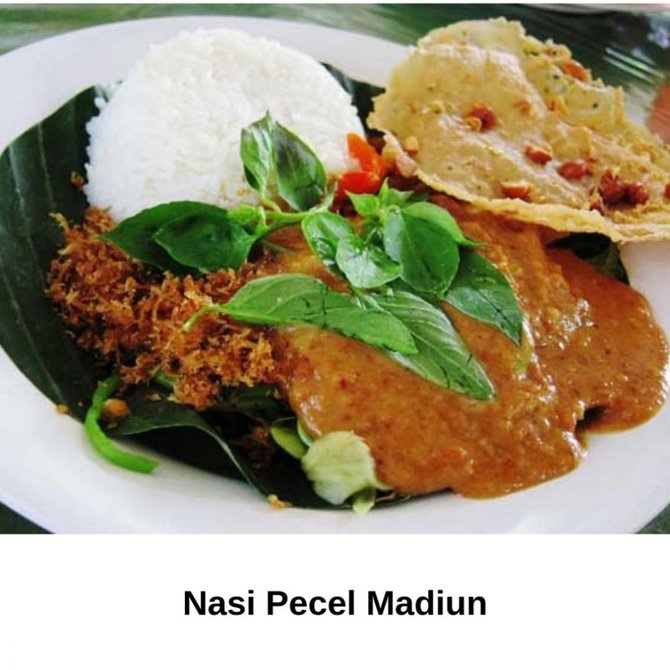 makanan berbumbu kacang