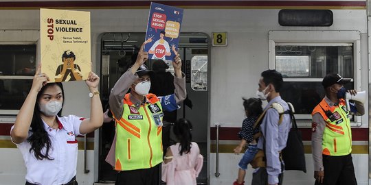 KAI Commuter Kampanye Cegah Kekerasan dan Pelecehan Seksual di KRL