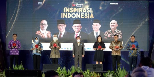 Ini Penerima Merdeka Award 2022 Kategori Program Inovatif untuk Negeri