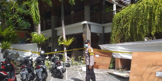 Ledakan Gas Bikin Restoran Vila di Kuta Berantakan, Satu Sekuriti Luka-Luka