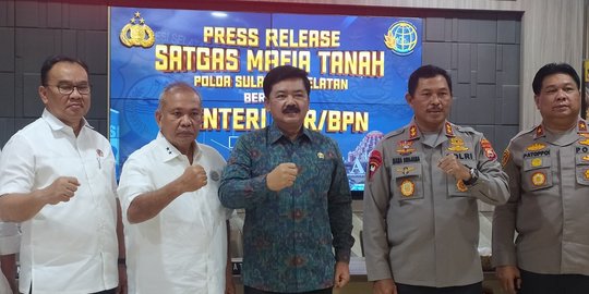 Menteri Hadi Instruksikan Berantas Mafia Tanah di Sulsel, Bidik Tuntaskan 3 Kasus